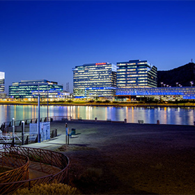 Marina Heights at Tempe Town Lake in Arizona IES Illumination Award