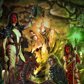 Fantasy Illustration by Mark Greenawalt