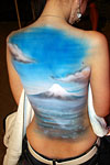 fuji bodypainting by Mark Greenawalt