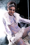 sparkling ice queen in body paint