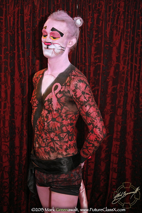 Boobapalooza bodypainting for breast cancer event
