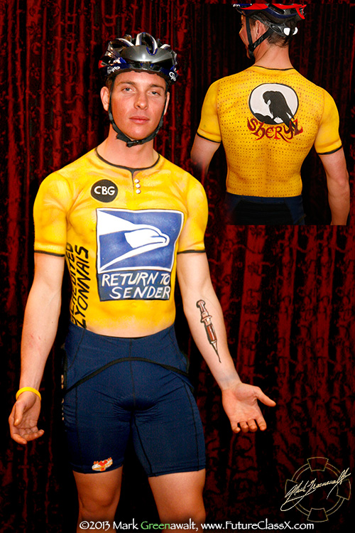 Boobapalooza bodypainting for breast cancer event