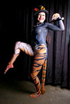 The Body Art Ball broadway tiger