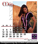 May bodypainting model Alison Cember