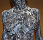 Weathering effect with paint drips