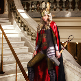 Sif from LepreCon Bodypainting Demo