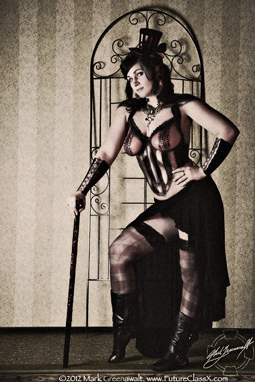 LepreCon 37 bodypainting by Mark Greenawalt on Jen Amber