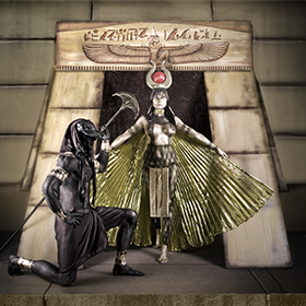 Phoenix ComiCon 12 Isis bodypainting