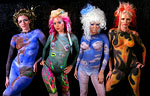 FireSky Resort Elements Bodypainting