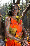 Dryad bodypainting at the Phoenix Film Festival 2006