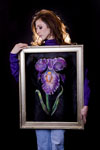 Iris Bodypainting from Alwun House Exotic Art Show