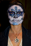 Subterraneo Cuervo Tradicional Sugar Skull Face Painting
