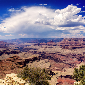 Views like this are why Arizona is called the Grand Canyon state. This view is from the South Rim.