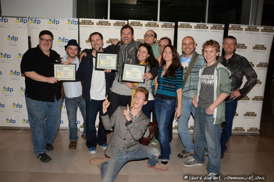 Awesome Guy Cast at Award Ceremony at Phoenix Art Museum