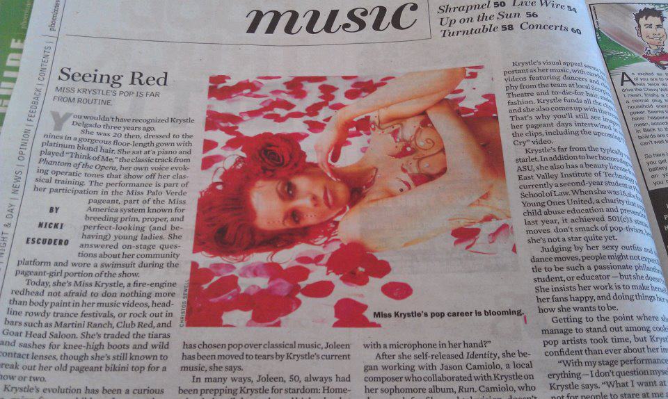 Miss Krystle in Newtimes