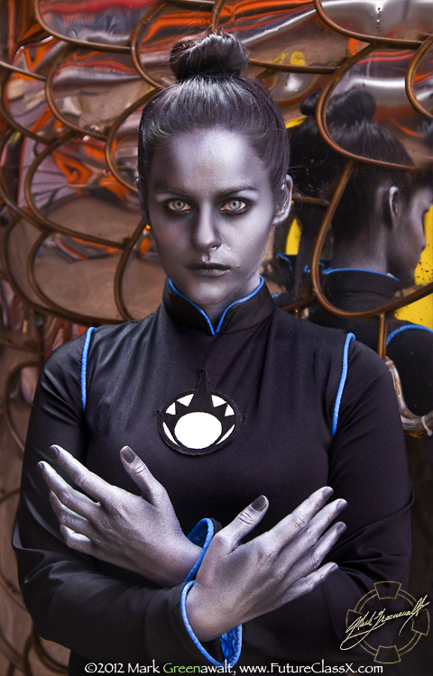 Tara Hutchison SPFX makeup in Voyage Trekkers by Mark Greenawalt