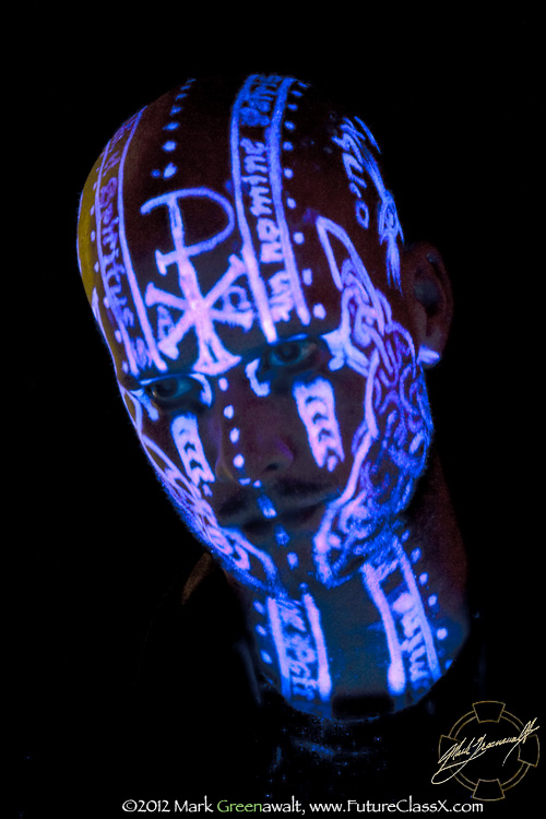 Special effects makeup for practical in-camera effect