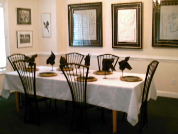 Dining room from Death, Taxes...and Chocolate! movie.