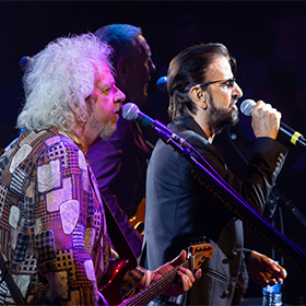 Ringo Starr performed with his Allstarr band at The Celebrity Theater.