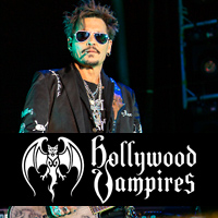 Johnny Depp, Alice Cooper, and Joe Perry are the icons of Hollywood Vampires. Burning Hot Events Concert Photography by Mark Greenawalt