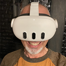 The future is here with virtual reality at my fingertips and ChatGPT in my system.