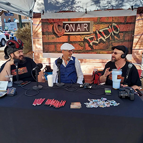 Mark Greenawalt interview with Con Air Radio at the Mesa Book Festival with Robert Tabb