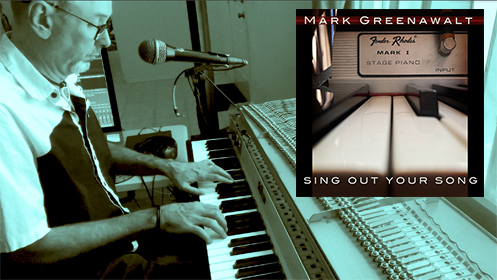 Mark Greenawalt jamming out on his vintage Fender Rhodes Mark I Stage 73 Electric Piano on the original song Sing Out Your Song