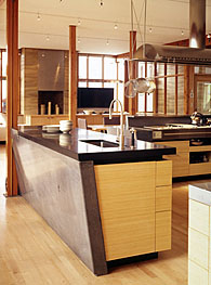 Concrete sinks and countertops